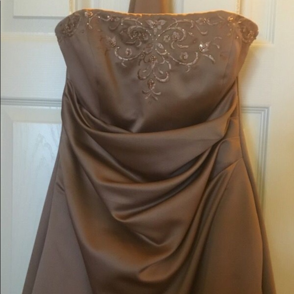 Gown with Shawl